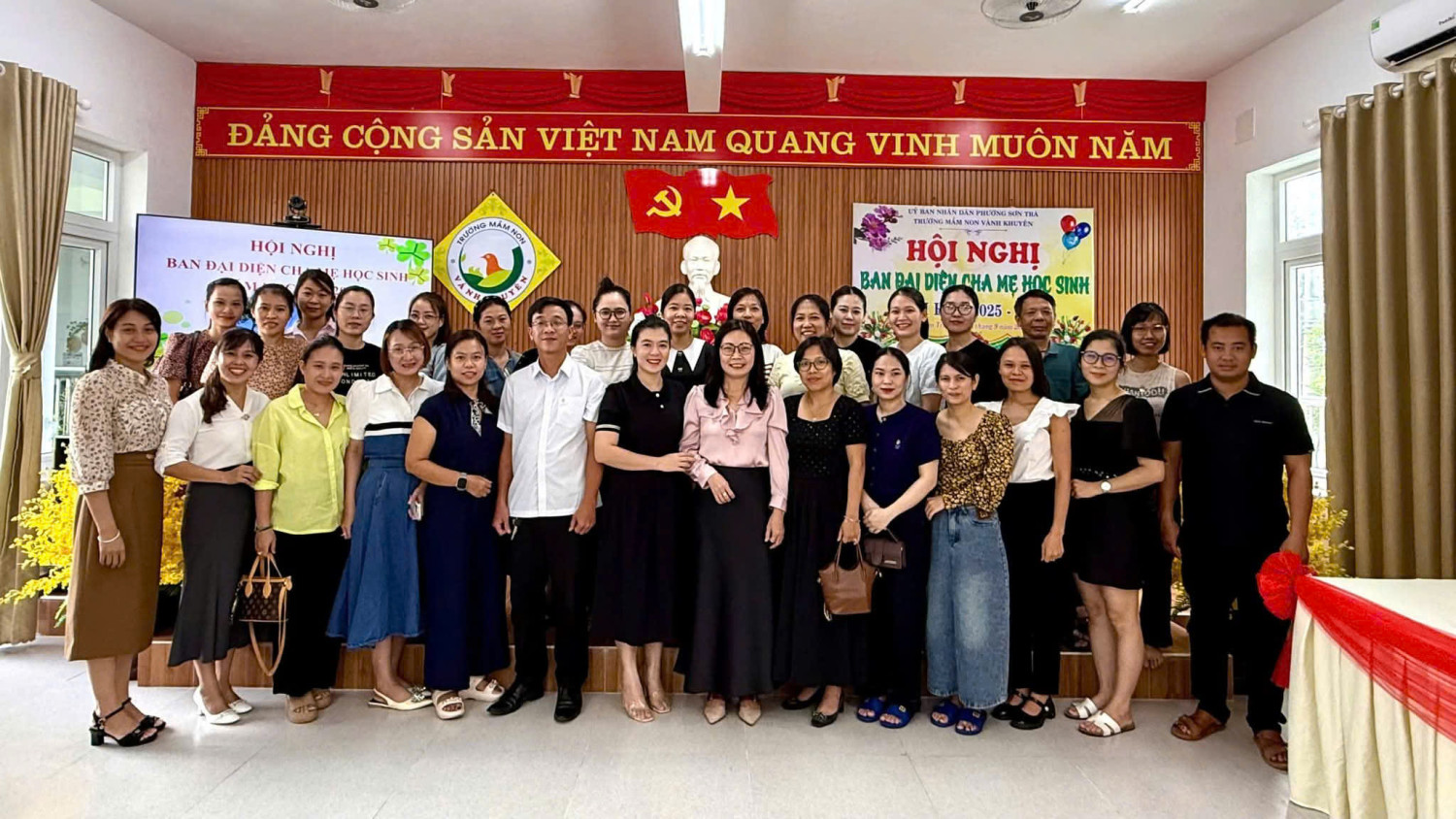Trường mầm non Vành Khuyên long trọng tổ chức Hội nghị Ban đại diện CMHS năm học 2025-2026